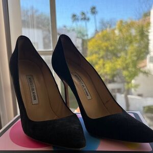 Manolo Blahnik Classic Black Heels